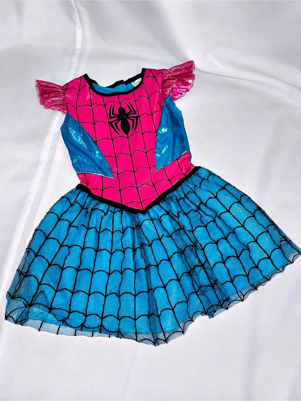 Marvel Spider-girl Costume in Blue & Pink
